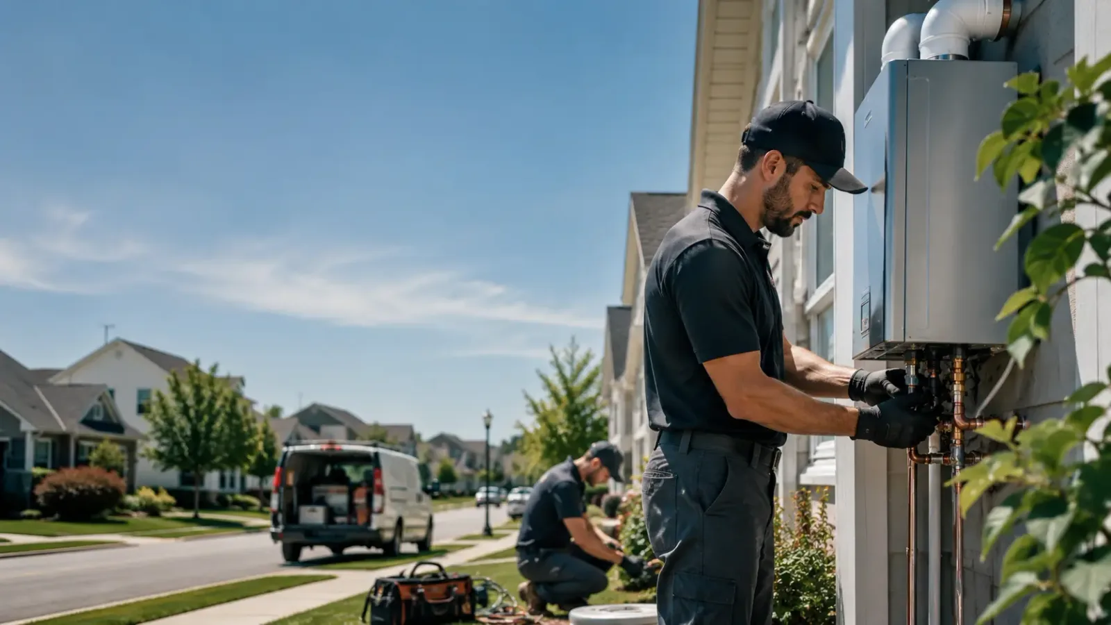 Tankless Water Heater Installation in Lannon, WI